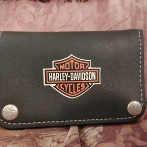 Vintage recycled rubber Harley Davidson wallet